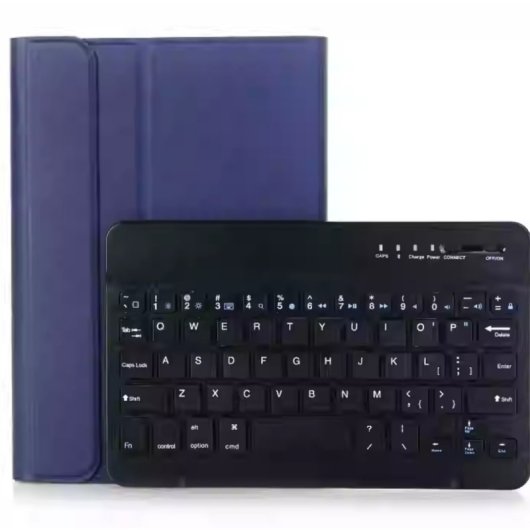 Capa Royal Bailey PS-LX101D Bluetooth Teclado Lenovo Tab M10 3rd 10.1 Azul