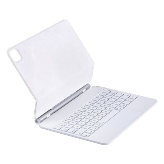 Royal Bailey Mk-x8 Funda Con Bluetooth Teclado Para Ipad 10th(2022)10.9 Blanco