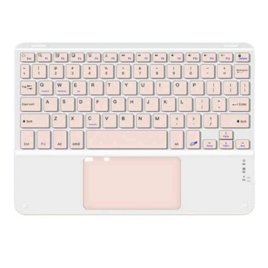 Royal Bailey Pd-c209 Funda Con Bluetooth Teclado Para Ipad 10th(2022)10.9 Rosa
