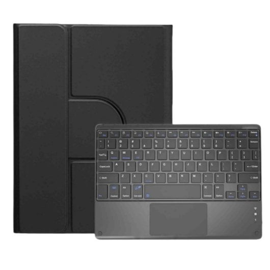 Royal Bailey Pd-c209 Funda Con Bluetooth Teclado Para Ipad 10th(2022)10.9 Negro