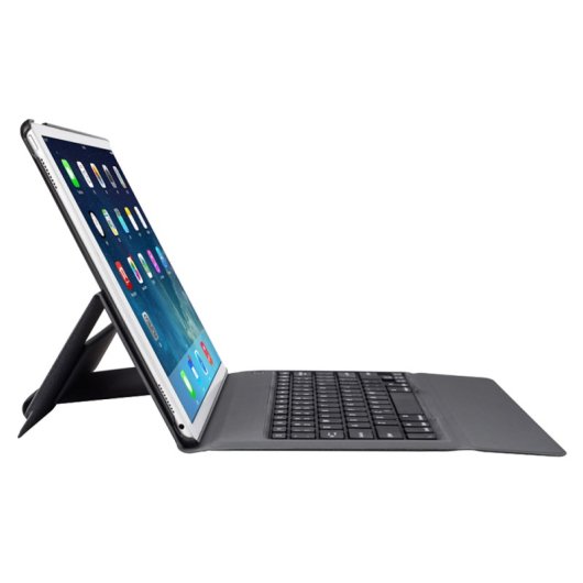 Royal Bailey Jp227 Funda Con Bluetooth Teclado Para Ipad Pro 12.9(2015/2017) Negro