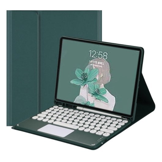 Royal Bailey Ty209c Funda Con Bluetooth Teclado Para Ipad 10th(2022)10.9 Verde