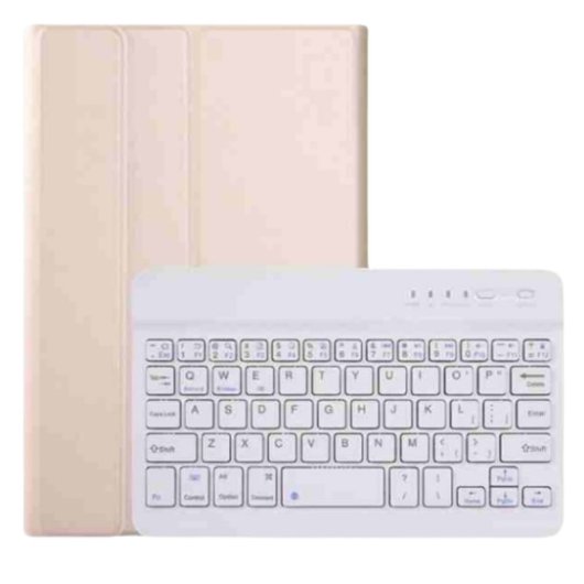 Capa Royal Bailey PS-LX101D Bluetooth Teclado Lenovo Tab M10 3rd 10,1" Dourado