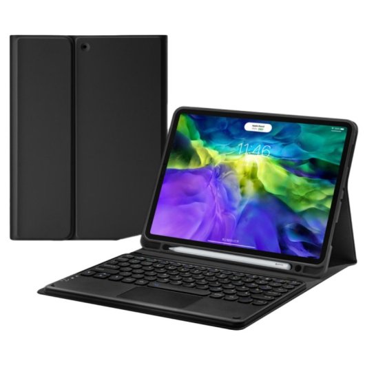 Royal Bailey Tyc-x210 Funda Con Bluetooth Teclado Para Samsung Galaxy Tab A9+ 11" X210 Negro