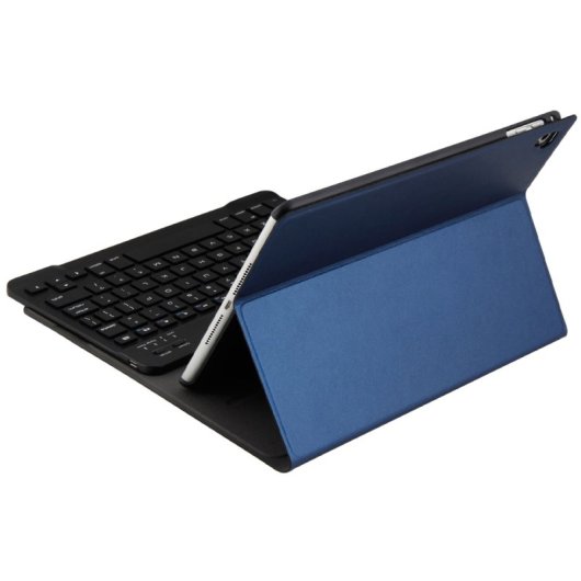 Royal Bailey Ft1036 Funda Con Bluetooth Teclado Para Ipad 10.2(2021/2020/2019)/ipad Air 10.5/ipad Pro 10.5 Azul