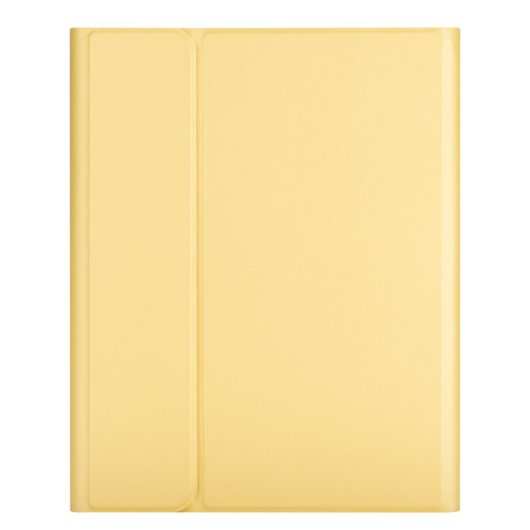 Royal Bailey Ps12t Funda Con Bluetooth Teclado Para Ipad 10.2(2021/2020/2019)/ipad Air 10.5/ipad Pro 10.5 Amarillo