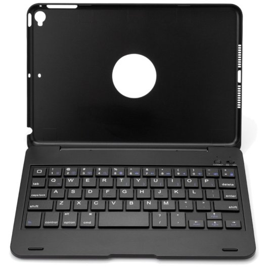 Royal Bailey F1+ Funda Con Bluetooth Teclado Para Ipad Mini 1/2/3/4/5 Negro Negro
