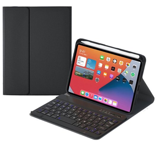 Royal Bailey Hk509 Funda Con Bluetooth Teclado Para Ipad 9.7" Negro