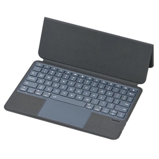 Royal Bailey J3129 Funda Con Bluetooth Teclado Para Ipad Air 13(2024)/ipad Pro 12.9(2022/2021/2020/2018) Gris
