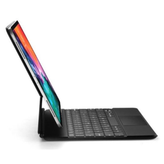 Royal Bailey Ap11s-1 Funda Con Bluetooth Teclado Para Ipad Air 11(2024)/ipad Air 5 10.9(2022)/ipad Air 4 10.9(2020)/ipad Pro 11(2022/2021/2020/2018) Negro