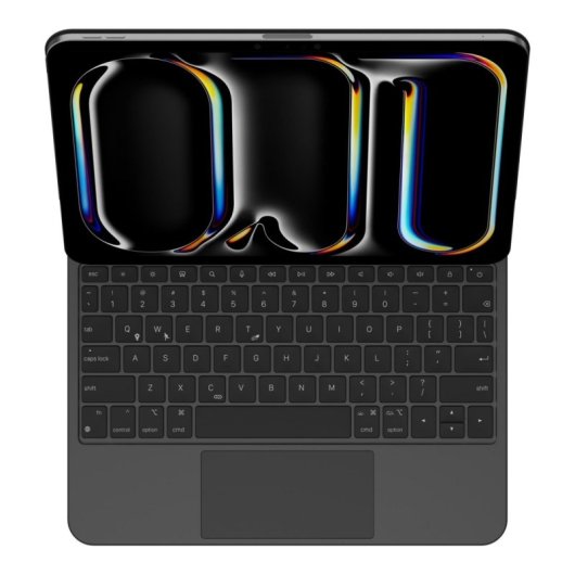 Royal Bailey Mk-m213 Funda Con Bluetooth Teclado Para Ipad Air 13(2024)/ipad Pro 12.9(2022/2021/2020/2018) Negro
