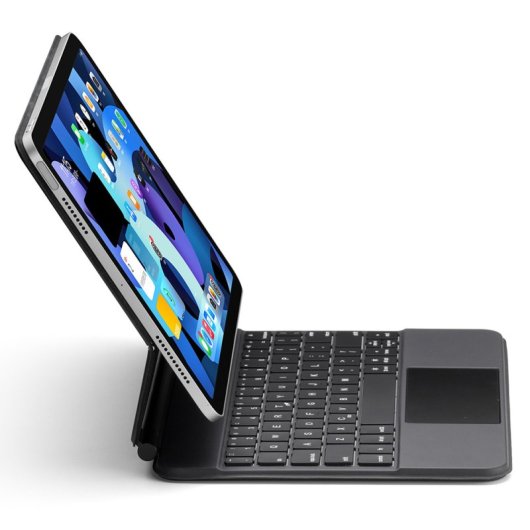 Royal Bailey P109pro Funda Con Bluetooth Teclado Para Ipad Air 11(2024)/ipad Air 5 10.9(2022)/ipad Air 4 10.9(2020)/ipad Pro 11(2022/2021/2020/2018) Negro