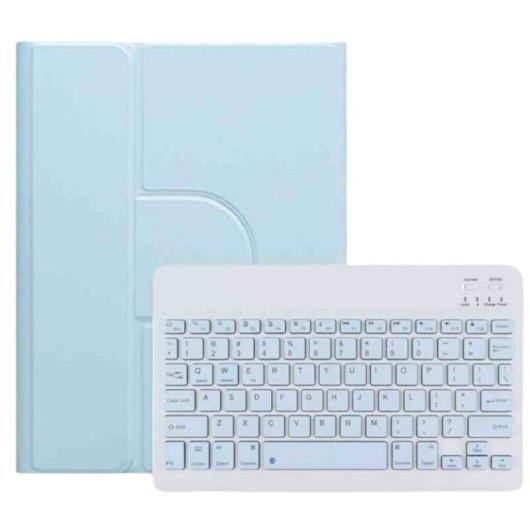 Royal Bailey Pd-a006 Funda Con Bluetooth Teclado Para Ipad 9.7" Azul