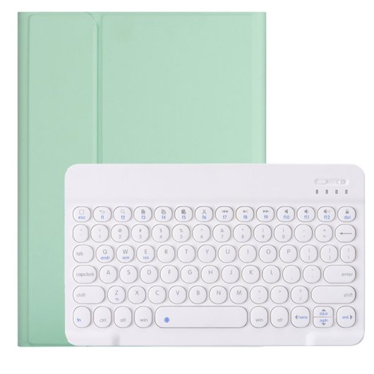Royal Bailey Ym131 Funda Con Bluetooth Teclado Para Ipad Air 13(2024)/ipad Pro 12.9(2022/2021/2020/2018) Verde