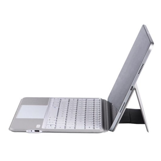 Royal Bailey X3125-6 Funda Con Bluetooth Teclado Para Ipad Air 11(2024)/ipad Air 5 10.9(2022)/ipad Air 4 10.9(2020)/ipad Pro 11(2022/2021/2020/2018) Gris