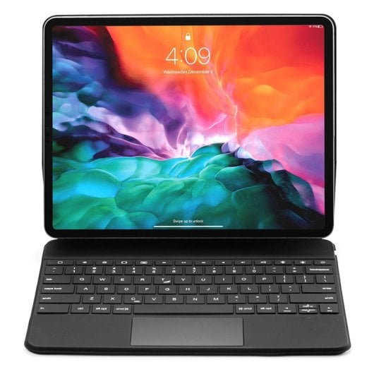 Royal Bailey P129pro Funda Con Bluetooth Teclado Para Ipad Air 13(2024)/ipad Pro 12.9(2022/2021/2020/2018) Negro