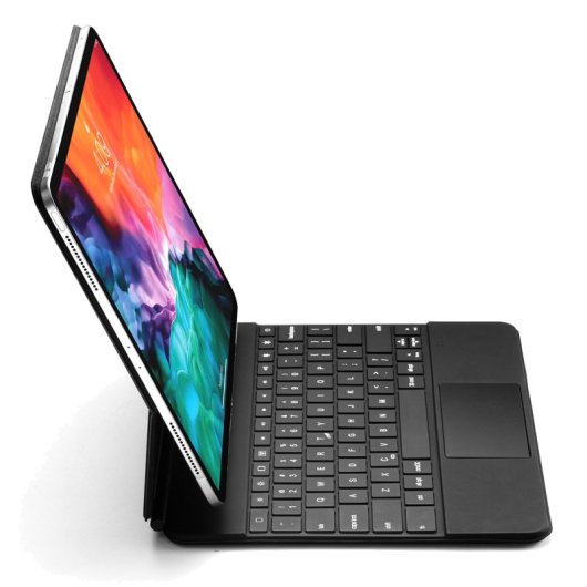 Royal Bailey P129pro Funda Con Bluetooth Teclado Para Ipad Air 13(2024)/ipad Pro 12.9(2022/2021/2020/2018) Negro