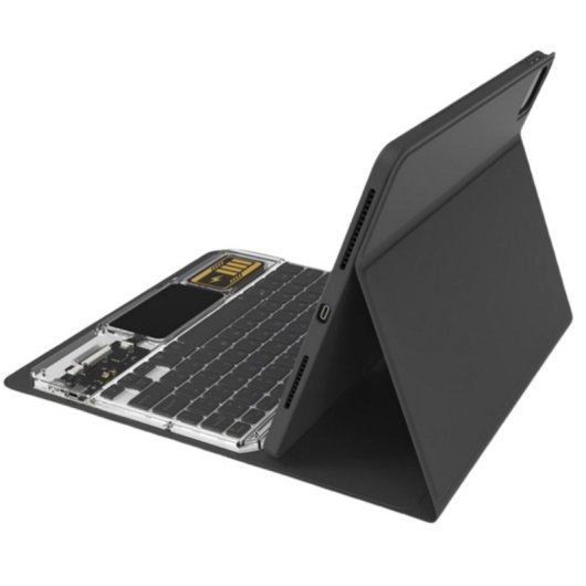 Royal Bailey Jt11-1 Funda Con Bluetooth Teclado Para Ipad Air 11(2024)/ipad Air 5 10.9(2022)/ipad Air 4 10.9(2020)/ipad Pro 11(2022/2021/2020/2018) Negro