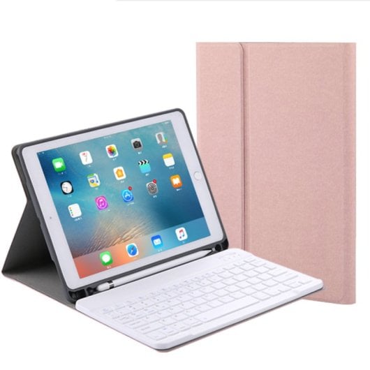 Royal Bailey Rk508 Funda Con Bluetooth Teclado Para Ipad 9.7" Rosa