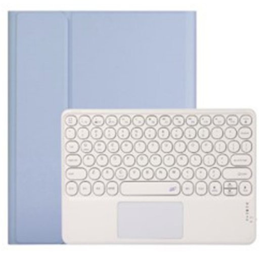Royal Bailey Ty12c-1 Funda Con Bluetooth Teclado Para Ipad 10.2(2021/2020/2019)/ipad Air 10.5/ipad Pro 10.5 Morado