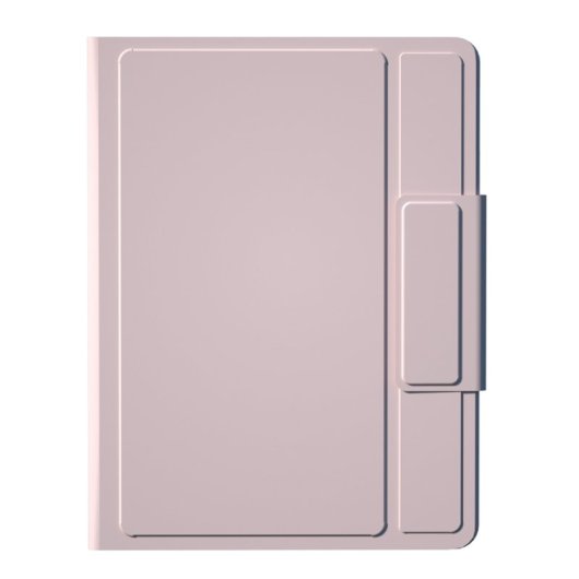 Royal Bailey T1082 Funda Con Bluetooth Teclado Para Ipad 10.2(2021/2020/2019)/ipad Air 10.5/ipad Pro 10.5 Rosa