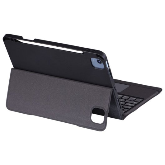 Royal Bailey T2096 Funda Con Bluetooth Teclado Para Ipad Air 11(2024)/ipad Air 5 10.9(2022)/ipad Air 4 10.9(2020)/ipad Pro 11(2022/2021/2020/2018) Negro