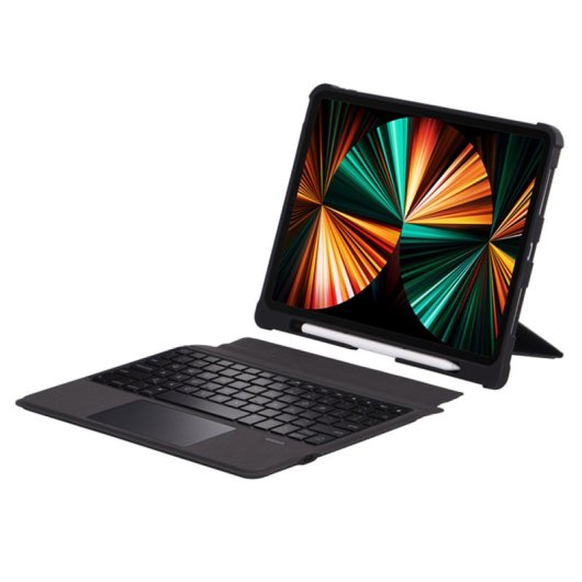 Royal Bailey T5205d Funda Con Bluetooth Teclado Para Ipad 9.7" Negro
