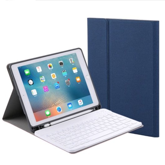 Royal Bailey Rk508 Funda Con Bluetooth Teclado Para Ipad 9.7" Azul