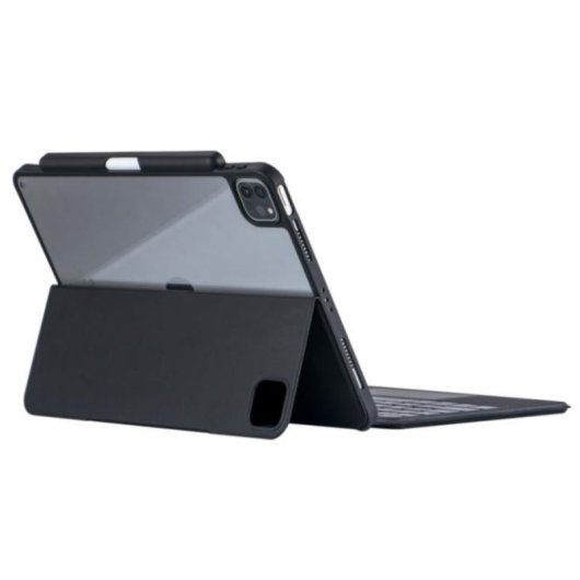 Royal Bailey Pj5026-3d Funda Con Bluetooth Teclado Para Ipad Air 11(2024)/ipad Air 5 10.9(2022)/ipad Air 4 10.9(2020)/ipad Pro 11(2022/2021/2020/2018)
 Negro