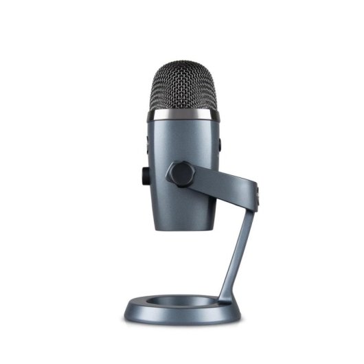 Microphone Logitech G Yeti Nano USB cardioïde et omnidirectionnel gris avec mute