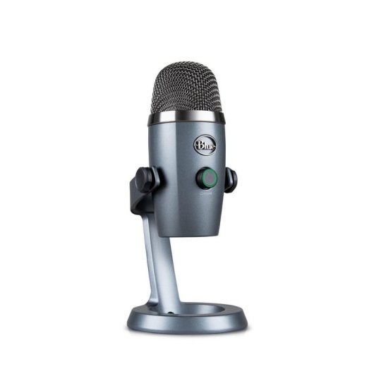 Microphone Logitech G Yeti Nano USB cardioïde et omnidirectionnel gris avec mute
