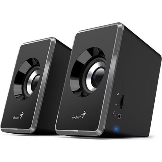 Lautsprecher Genius PC 2.0 USB 6W mit Fernbedienung und kompakt Design