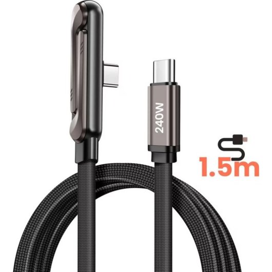 Cable USB-C Avizar KBL-SJ02 Nylon 1,5 m com suporte integrado