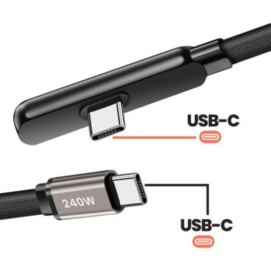Cable USB-C Avizar KBL-SJ02 Nylon 1,5 m com suporte integrado