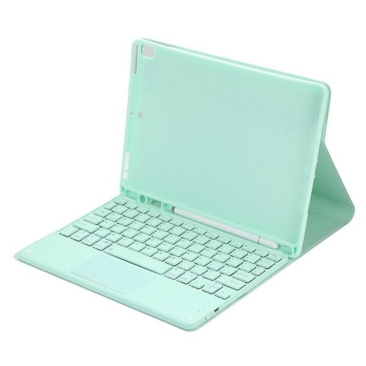 Royal Bailey Ts209c Funda Con Bluetooth Teclado Para Ipad 10th(2022)10.9 Verde