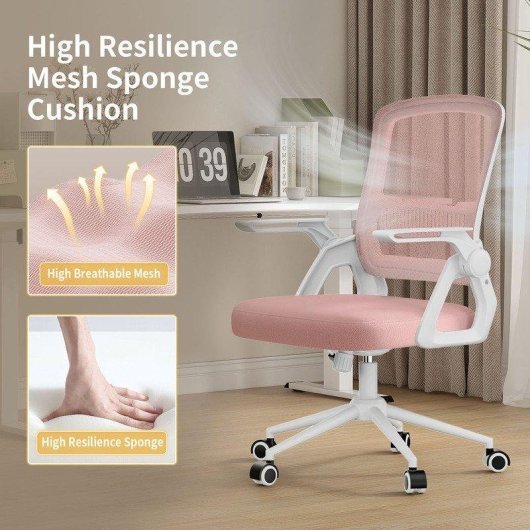 Chaise de bureau ergonomique Naspaluro Maille respirante