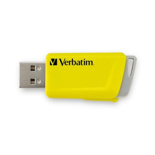 USB-Stick Verbatim Store 'n' Click 3x16GB USB 3.2 Gen1 Rot Blau Gelb