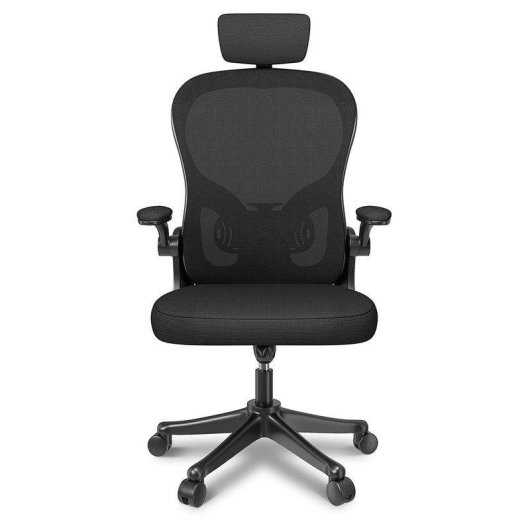Chaise de bureau Naspaluro Ergonomique 2D Accoudoirs Repose-tete