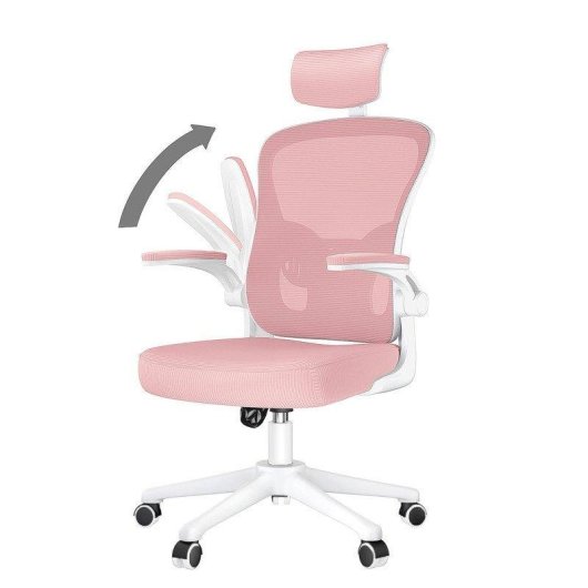 Chaise de bureau Naspaluro Ergonomique Rosa 2D
