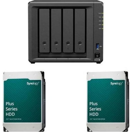 Disco duro interno Synology 32TB SATA 3,5'' DS925+ bundle 2x16TB para NAS alta capacidad