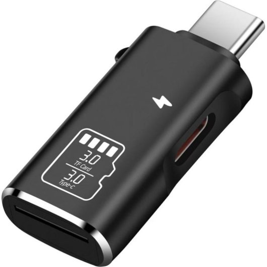 Leitor de Cartões LinQ USB-C 3.0 Compacto para microSD e SD
