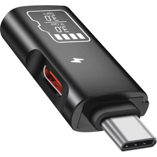 Leitor de Cartões LinQ USB-C 3.0 Compacto para microSD e SD