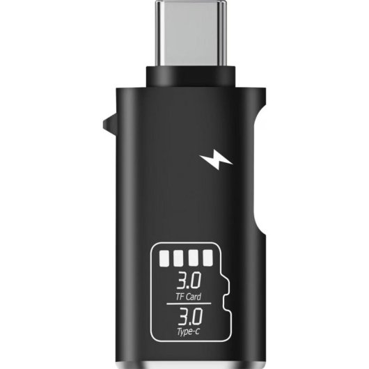 Leitor de Cartões LinQ USB-C 3.0 Compacto para microSD e SD