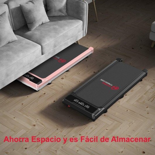 Cinta de correr HomeFitnessCode 2,5 HP 10 km/h plegable con pantalla