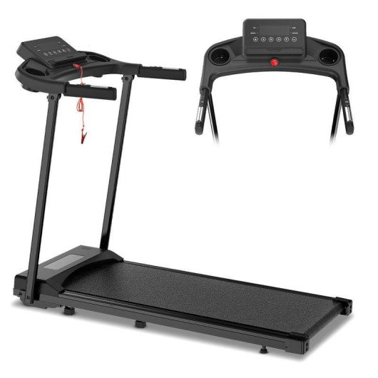 Cinta de correr plegable HomeFitnessCode 1-12 km/h 12 programas Bluetooth