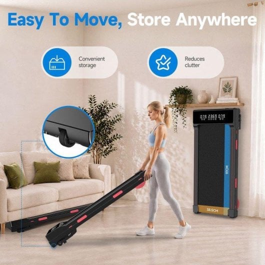 Cinta de correr HomeFitnessCode Inclinación Automática 15% 2,5 HP Pantalla LED