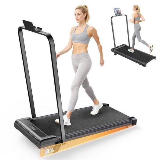 Cinta de Correr Plegable HomeFitnessCode 3.0 HP Inclinación 0-8%