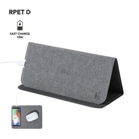 tappetino ricarica wireless 10W Nature RPET Dam Electronics