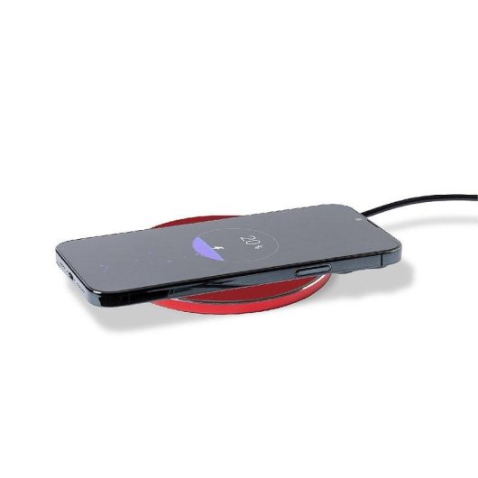 Caricatore Wireless Dam Electronics 15W Alluminio con Cavo Tipo C