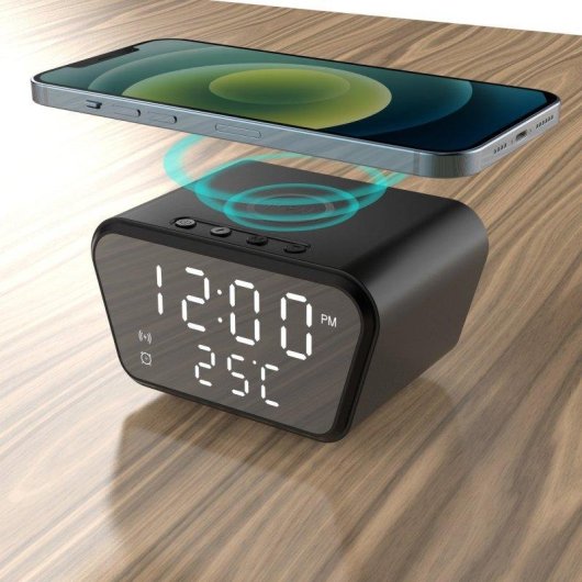 Sveglia Digitale Dam Electronics Qi 15W